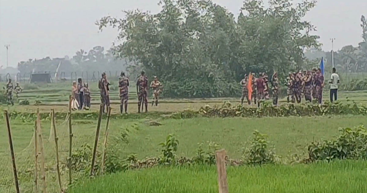জয়পুরহাট সীমান্তে ফের তিনজনকে ঠেলে দেওয়ার চেষ্টায় ব্যর্থ বিএসএফ