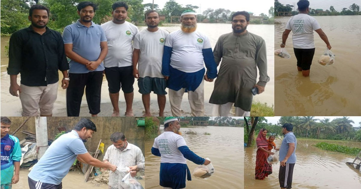 বাঁশখালীতে বন্যার্তদের পাশে ইনসানিয়াত বিপ্লব, চলছে ত্রাণ ও চিকিৎসা সহায়তা