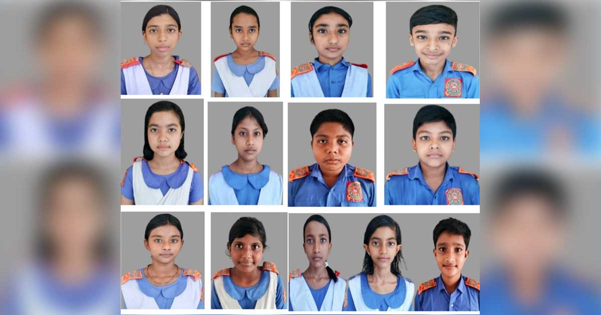 নন্দীগ্রাম মডেল সরকারি প্রাথমিক বিদ্যালয় থেকে ১৫জনের মধ্যে ১৪জন বৃত্তি পেয়েছে
