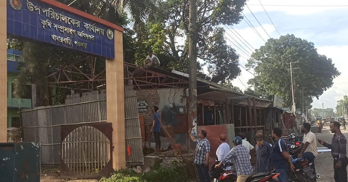 আদালতের নির্দেশে কৃষি বিভাগের দখলমুক্ত হলো পঞ্চগড়ের জমি