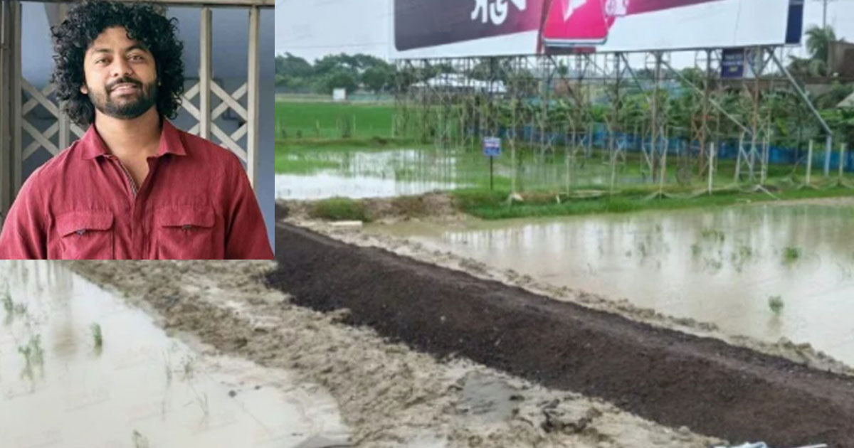 কলাপাড়ায় স্কুলের জমি দখলের অভিযোগে এনসিপি নেতা কাফি