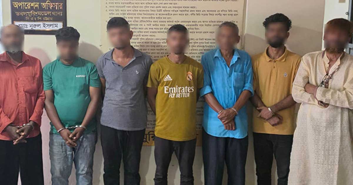 গ্যারেজে নিরাপত্তাকর্মীকে পিটিয়ে হত্যা, ৭ আসামি গ্রেপ্তার