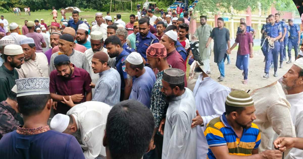 প্যারোলে মুক্তি পেয়ে বাবার জানাজায় অংশ নিলেন সেচ্ছাসেবকদল নেতা