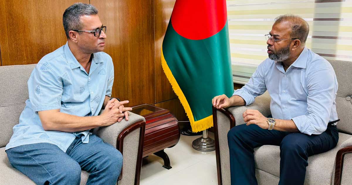 বন ও পরিবেশ প্রতিমন্ত্রীর সাথে সাকজেফ মহাসচিবের সৌজন্য সাক্ষাৎ