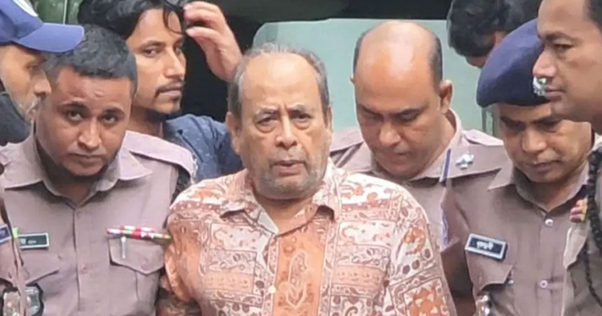 ট্রাইব্যুনালে শহীদ জিয়াউর রহমান হত্যার আসামি মোজাফফর