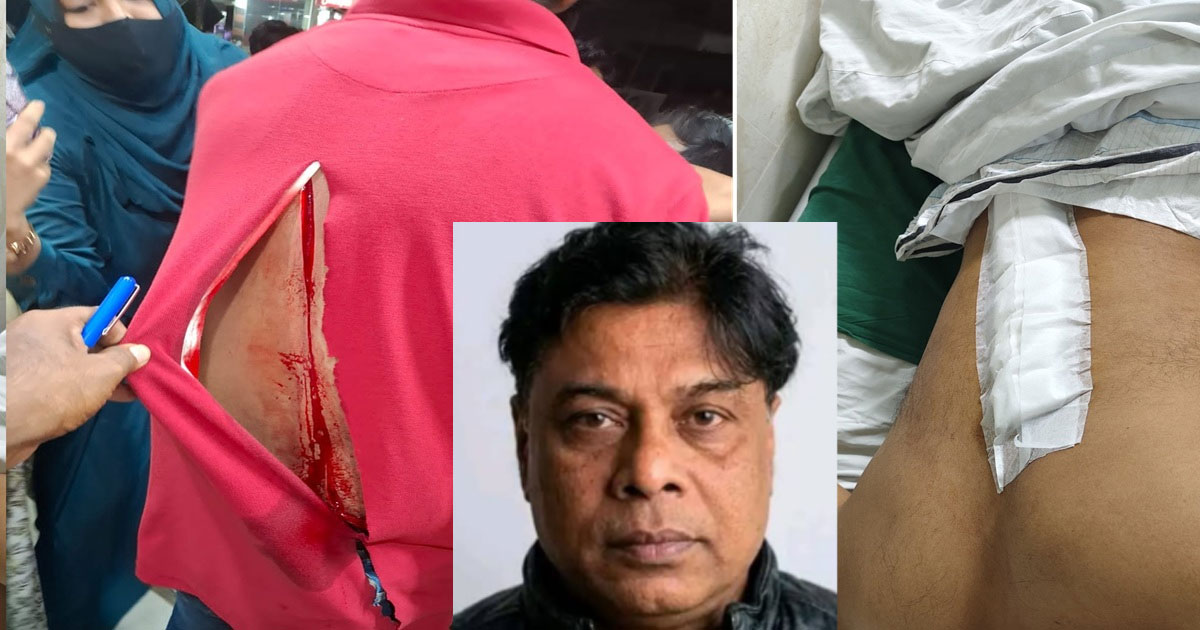 মোহাম্মদপুরে স্ত্রী সন্তানের সামনেই এসআইকে ছুরিকাঘাত