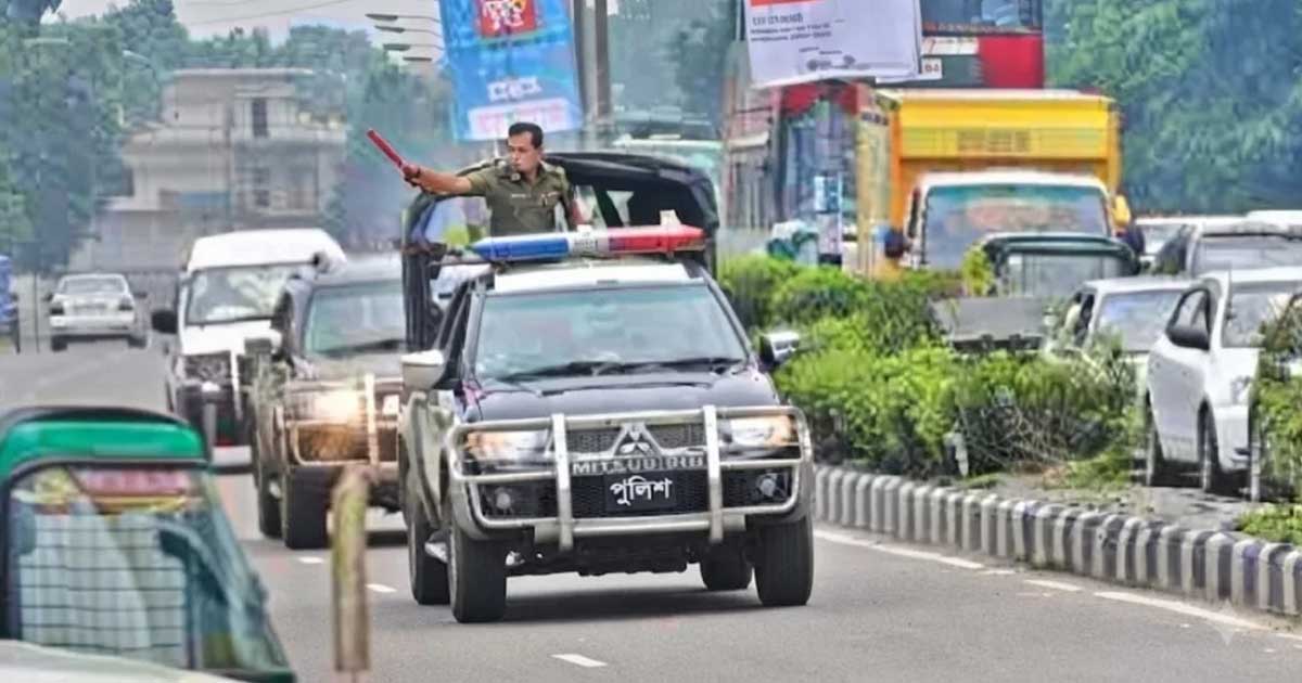 ১৮ মন্ত্রীর গাড়িবহর থেকে পুলিশি প্রোটোকল প্রত্যাহার