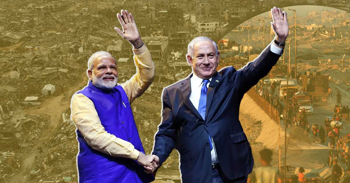 গাজায় গণহত্যার মধ্যেই ইসরায়েলে ২৫৯৬ অস্ত্রের চালান পাঠায় ভারত