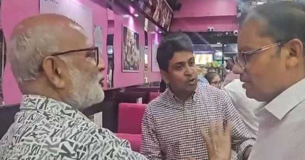 লন্ডনে ছাত্রদল নেতার তোপের মুখে সাবেক মন্ত্রী রেজাউল করিম
