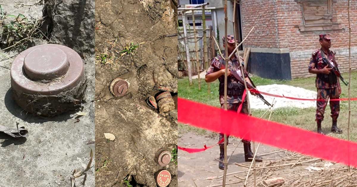ল্যান্ডমাইন ঘিরে আতঙ্কের ৩৪ ঘণ্টা, দেখা মেলেনি নিষ্ক্রিয়কারী দলের