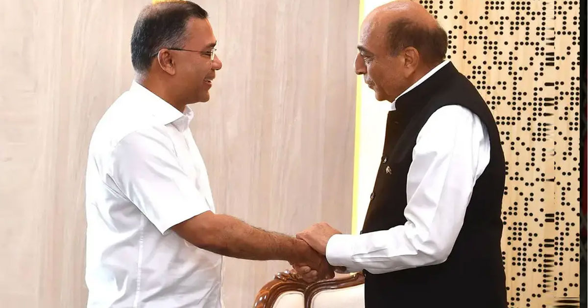 প্রধানমন্ত্রীর সঙ্গে ত্রিবেদীর সাক্ষাৎ: হাদি হত্যাকারীদের ফেরাতে ভারতের প্রতি অনুরোধ