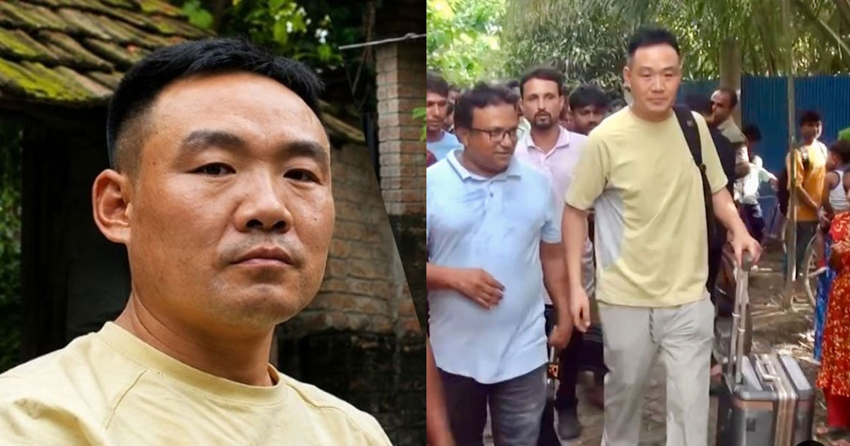 ১৬ বছরের কিশোরীর প্রেমে ছুটে এলেন ৪২ বছরের চীনা যুবক