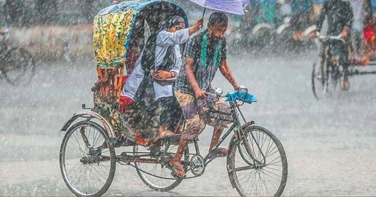 টানা ৫ দিন ভারি বর্ষণের আভাস