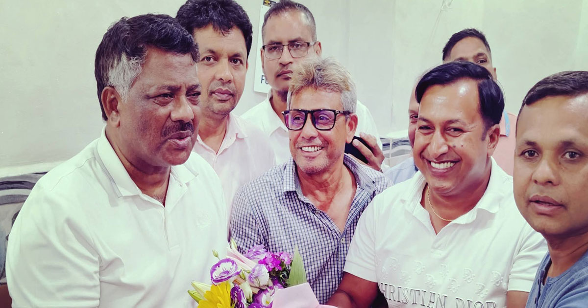 ইতালির রোমে হুইপ রুহুল কুদ্দুস তালুকদার দুলুর সাথে ইতালিস্থ নরসিংদী জেলা বিএনপির সৌজন্য সাক্ষাৎ