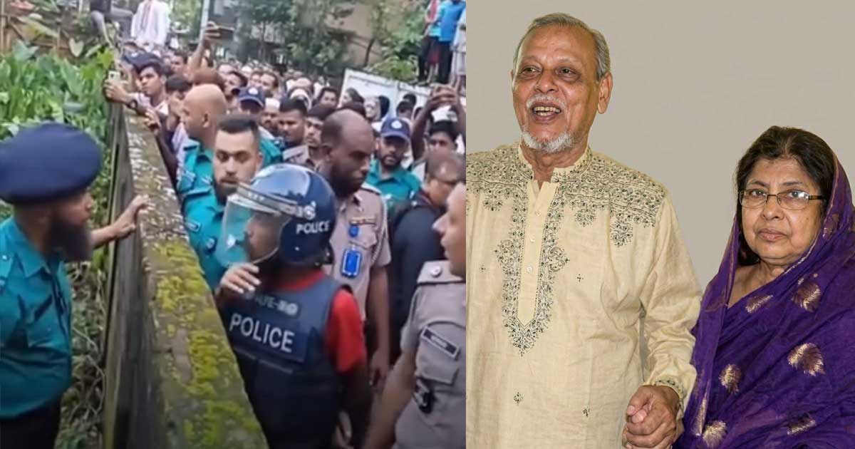 সিলেট নগরীতে স্বামী-স্ত্রী ও গৃহকর্মী হত্যায় আটক ১