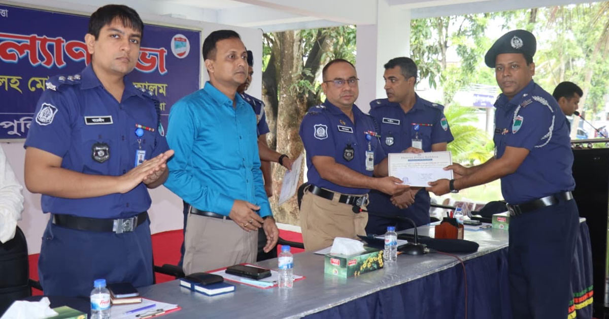 শ্যামনগর থানার ওসি শাফিউল পাঠোয়ারী সাতক্ষীরা জেলার শ্রেষ্ঠ ওসি নির্বাচিত