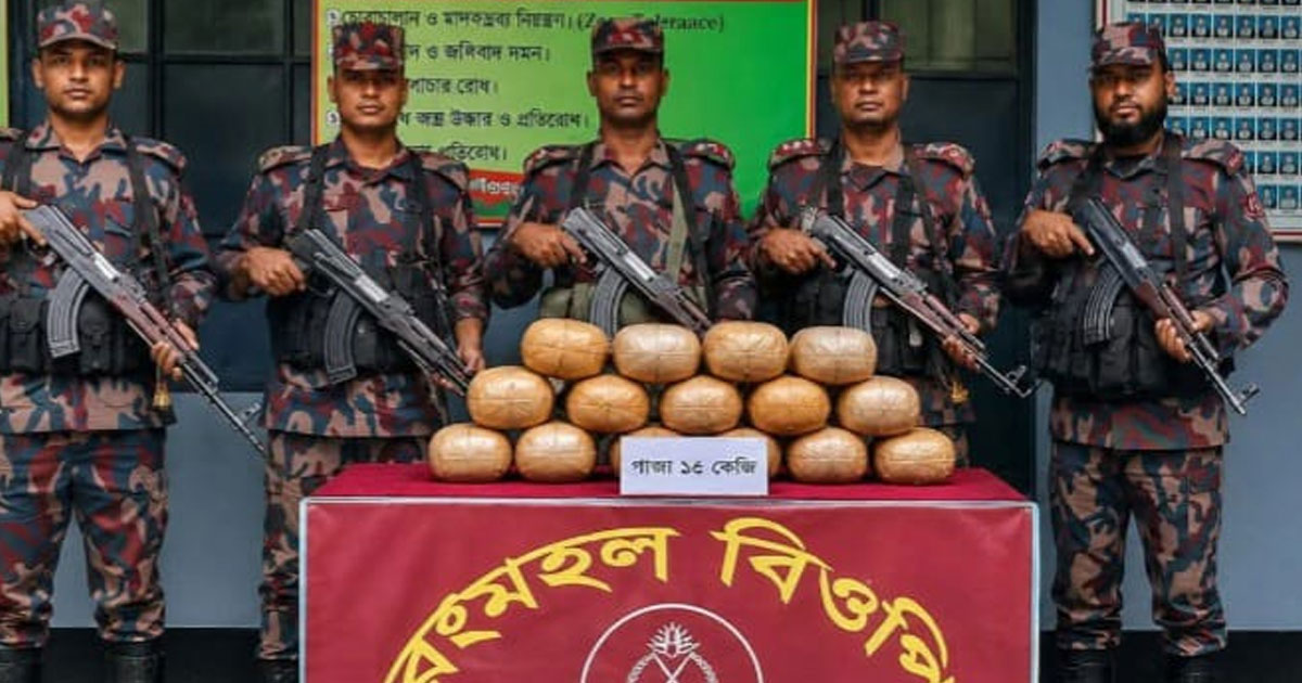 কুষ্টিয়ায় বিজিবির অভিযানে প্রায় ৬ কোটি টাকার অবৈধ মালামাল উদ্ধার