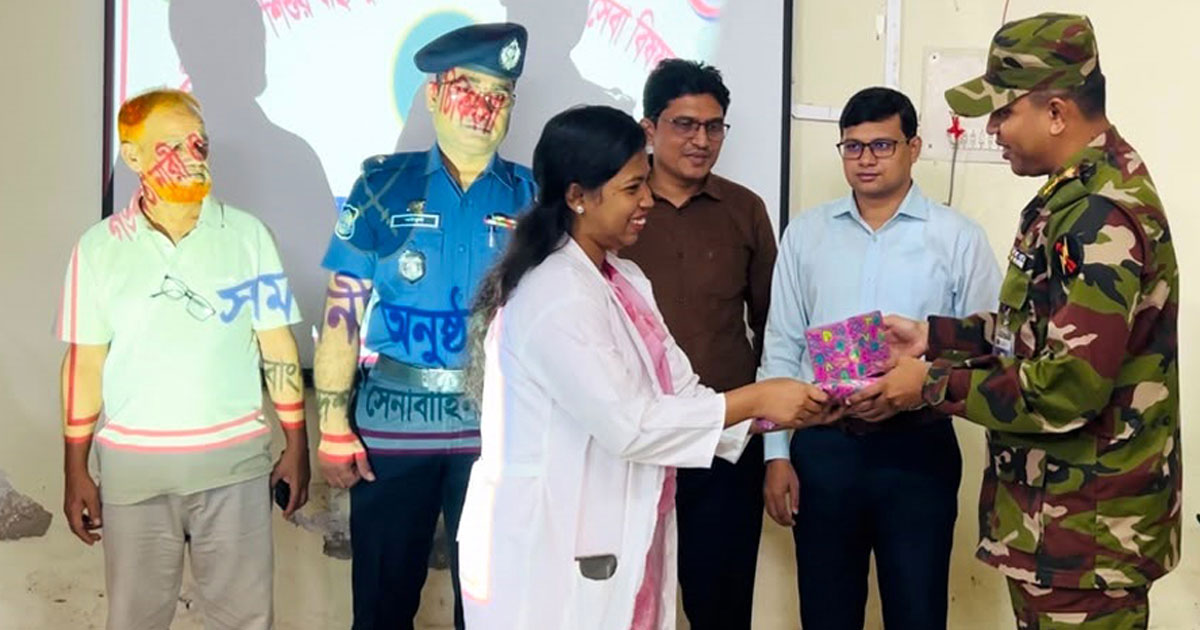 লক্ষ্মীছড়িতে চিকিৎসা ও নার্সিং প্রশিক্ষণ শেষে উপকরণ ও সনদ বিতরণ