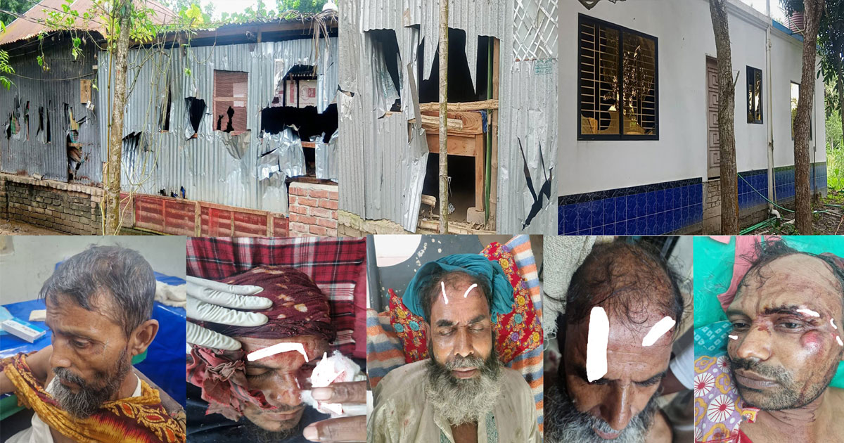 শ্রীপুরে সামাজিক আধিপত্যকে কেন্দ্র করে বাড়ি-ঘর ভাঙচুর, আহত ১০