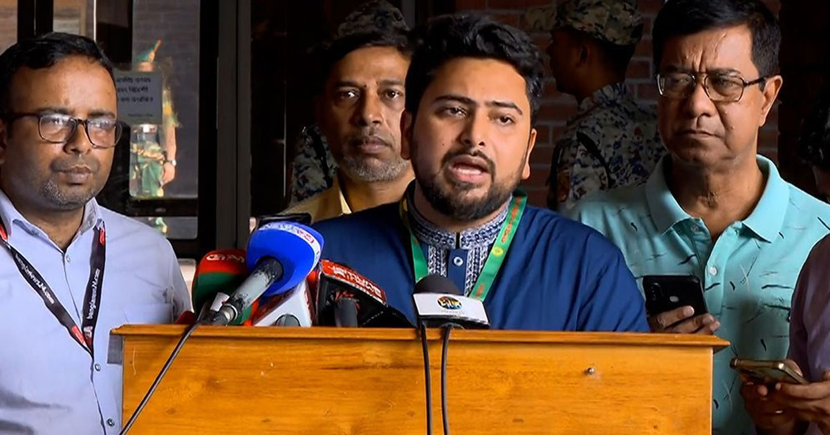 সংস্কার প্রস্তাব অনুযায়ী রাষ্ট্রপতি নির্বাচন হচ্ছে না: নাহিদ ইসলাম