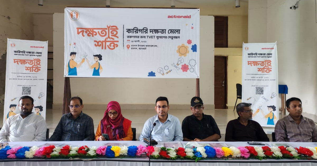 বাগেরহাটের রামপালে কারিগরি দক্ষতা উন্নয়ন মেলা অনুষ্ঠিত