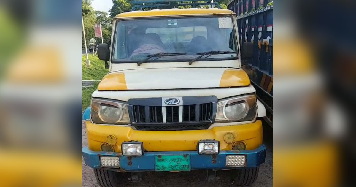 মোল্লাহাটে ফিলিং স্টেশনের পাশ থেকে পিকআপ চুরি, রিমান্ডে আসামি