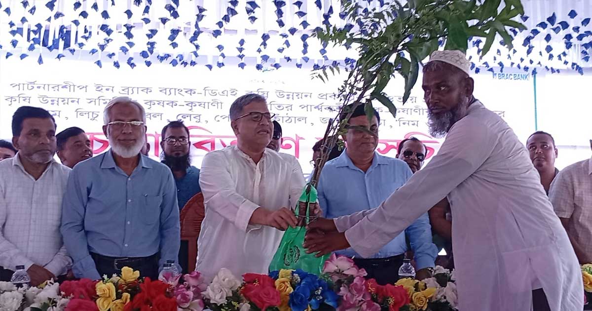 ফলদ বনজ গাছের বাগান করার আহবান জানালেন সংসদ সদস্য