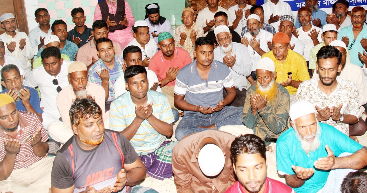 তারেক রহমানের ১৮তম কারামুক্তি দিবসে বগুড়ায় দোয়া মাহফিল
