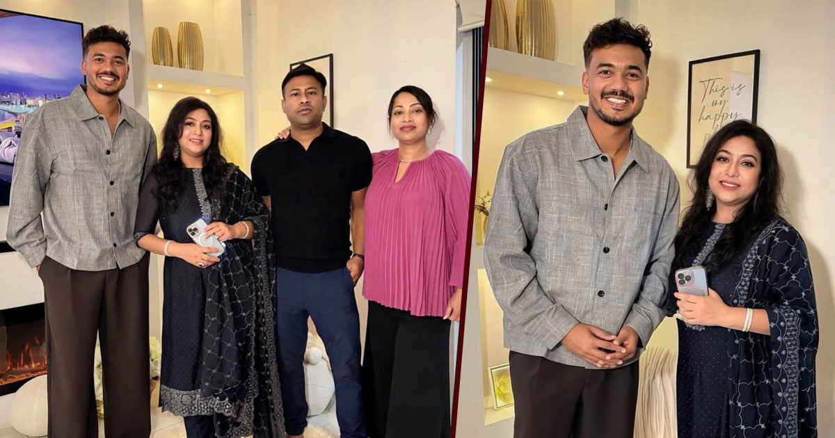 তাসকিনের সঙ্গে সিডনিতে আনন্দঘন সময় কাটালেন শাবনূর