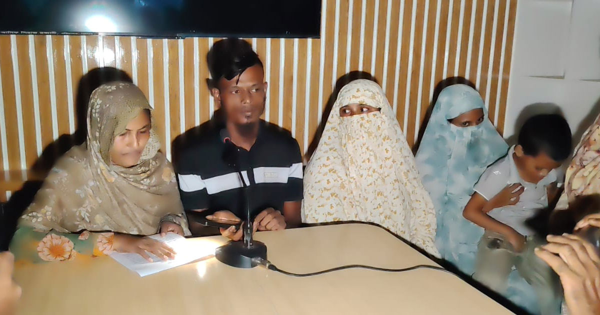 বগুড়ায় মাদকবিরোধী কার্যক্রমের জেরে মিথ্যা মামলার অভিযোগ, সংবাদ সম্মেলন