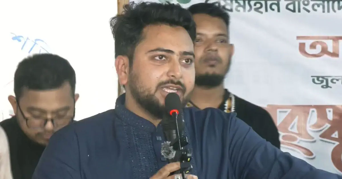 সরকারও আশির দশকে ফিরে যেতে চাইছে : নাহিদ ইসলাম