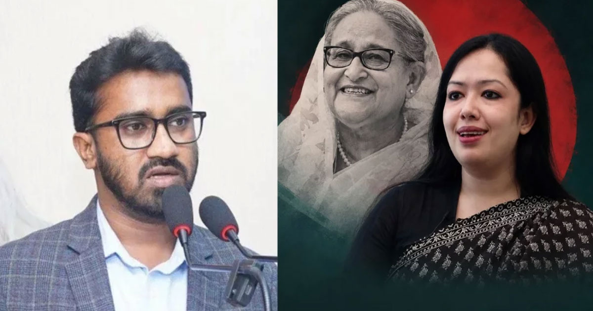 রুমিন ফারহানার মধ্যে শেখ হাসিনার ছায়া দেখা যায়: রাশেদ খান