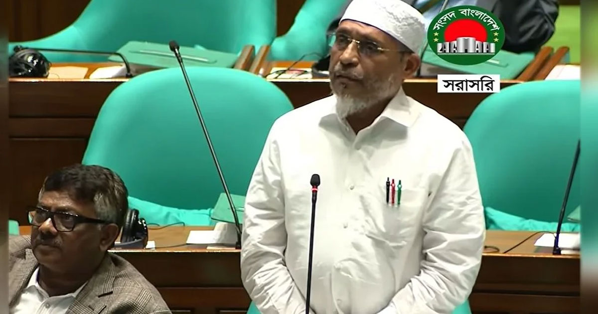 সংসদে প্রথমবারের মতো কথা বললেন লুৎফুজ্জামান বাবর