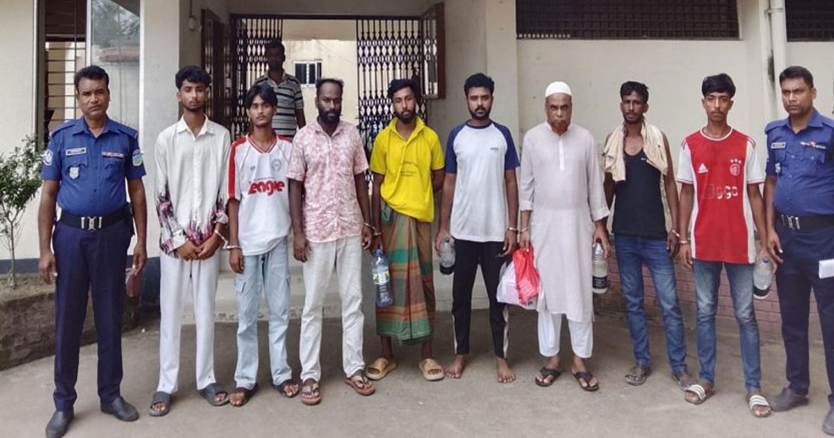 শেরপুরে  ছাত্রলীগের মিছিলের প্রস্তুতিকালে ৭ নেতা-কর্মী গ্রেপ্তার