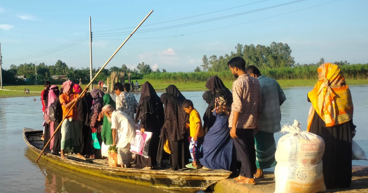 ভূঞাপুরে সেতু না থাকায় চরম দুর্ভোগে সাত গ্রামের মানুষ