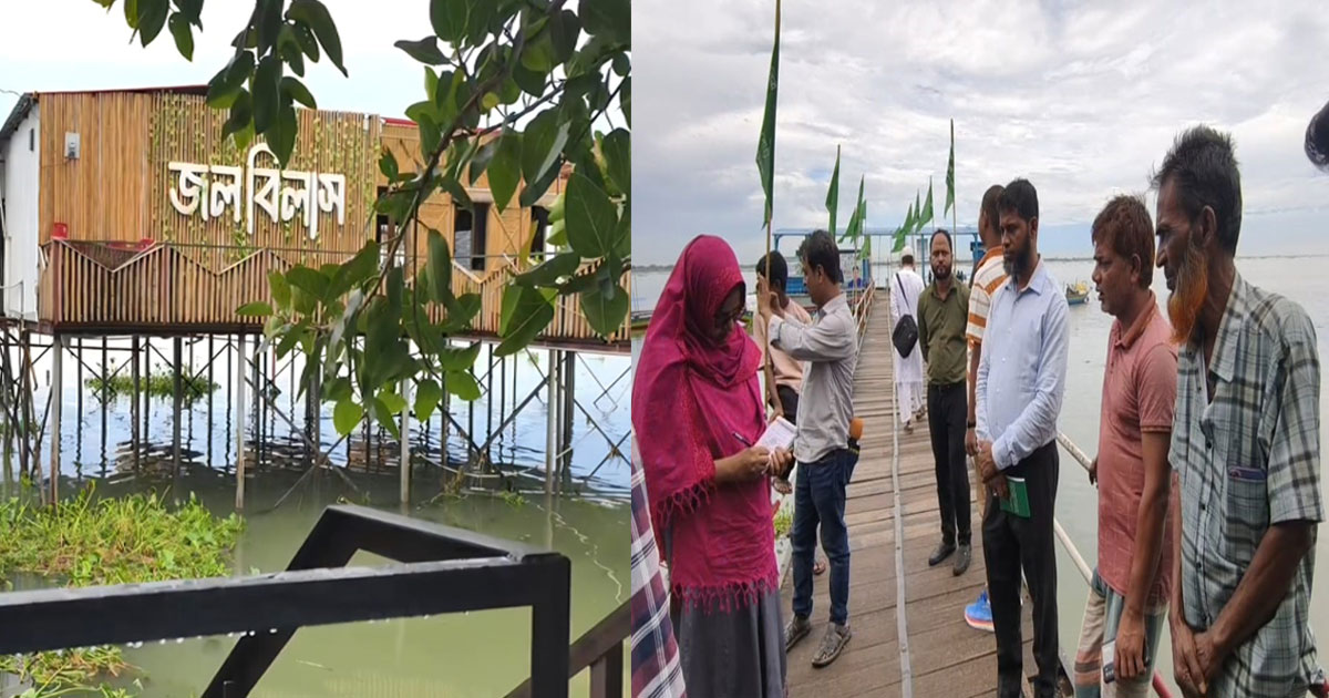 মেঘনা তীরের জল বিলাসসহ দুই হোটেল কার্যক্রম বন্ধের নির্দেশ