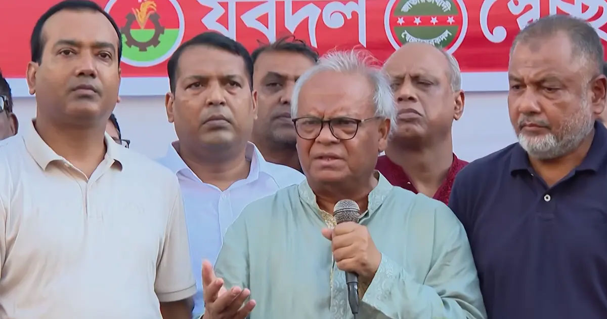 শেখ হাসিনাকে রাজনৈতিকভাবে পুনর্বাসনে ষড়যন্ত্র করা হচ্ছে: রিজভী