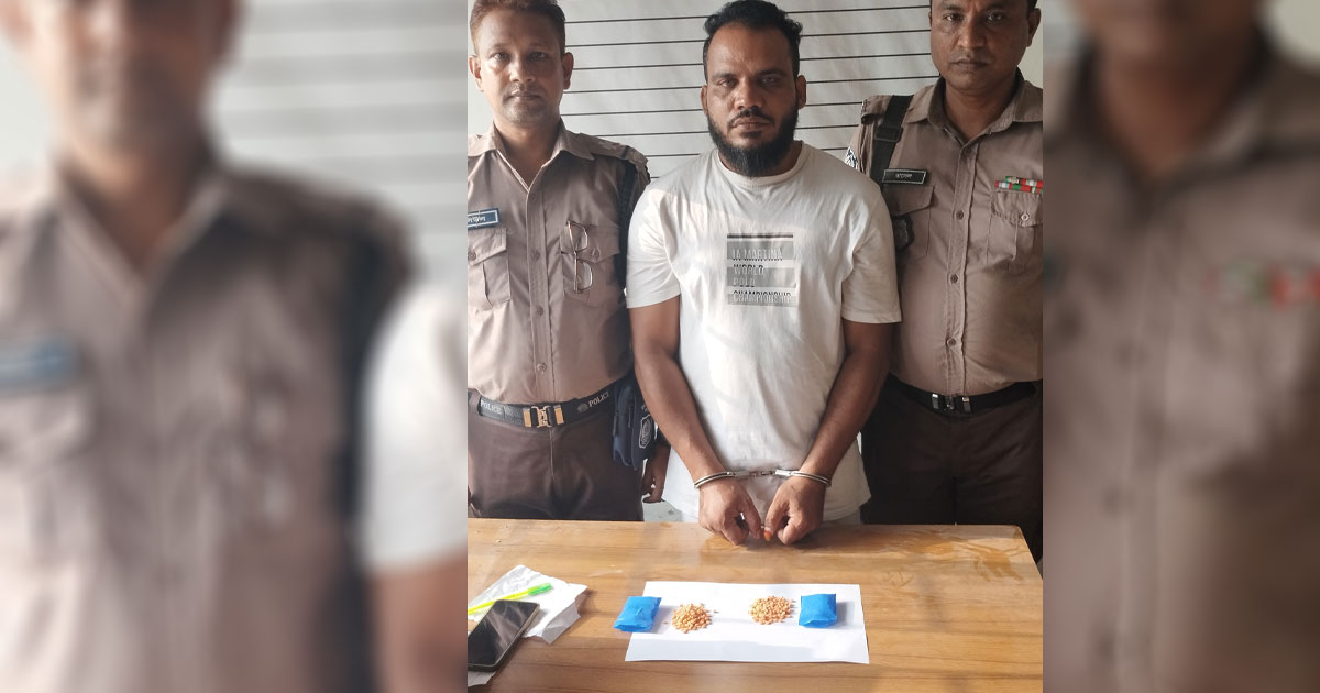 ৩৯৫ পিস ইয়াবাসহ তুরাগে চিহ্নিত মাদক ব্যবসায়ী গ্রেপ্তার