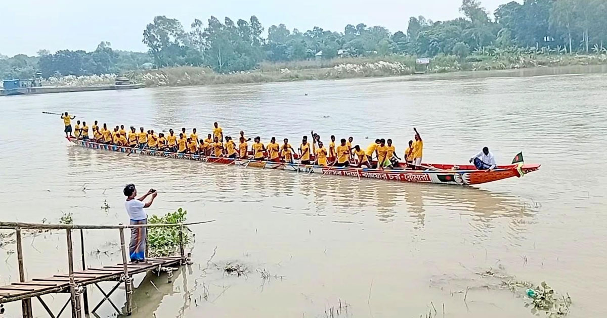 তিন দিনের নদীপথ পাড়ি দিয়ে ‘মায়ের দোয়া’, কালীগঙ্গায় কাল নৌকাবাইচ