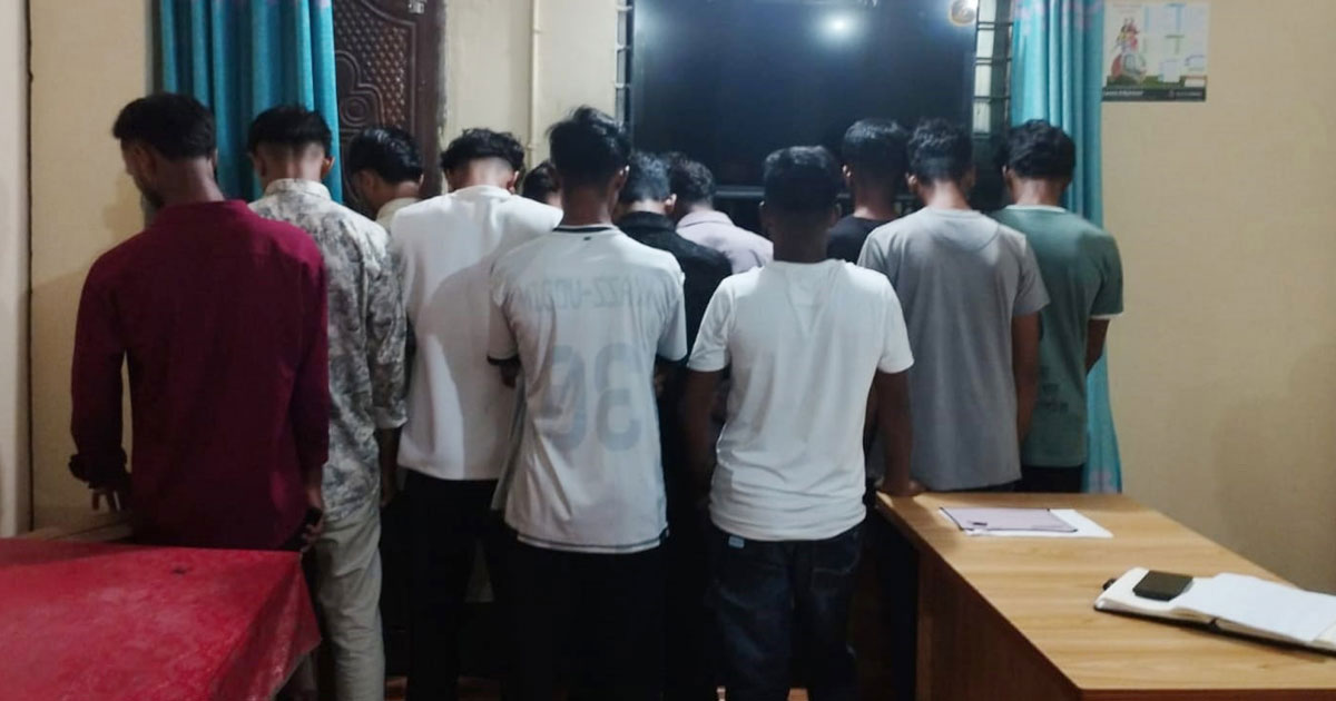 মতলবে বিশেষ অভিযানে মাদক কারবারিসহ আটক ২৪