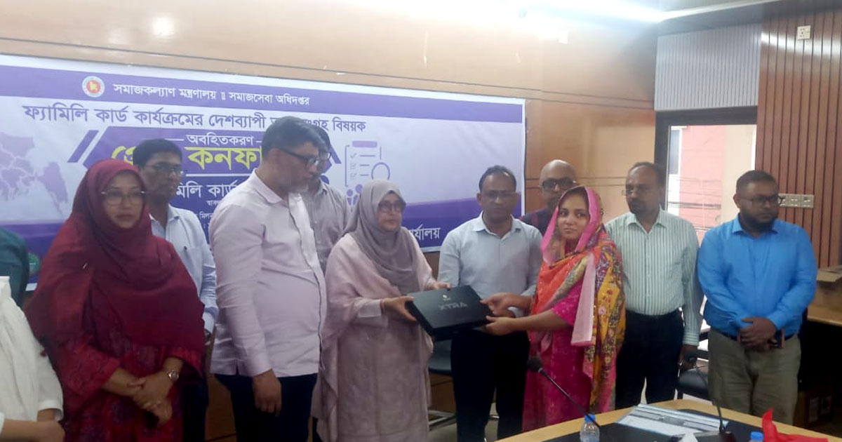 নারীর অর্থনৈতিক স্বাধীনতা নিশ্চিত করতে সরকারের ফ্যামিলি কার্ড চালু: মসিক প্রশাসক রুকনোজ্জামান রোকন