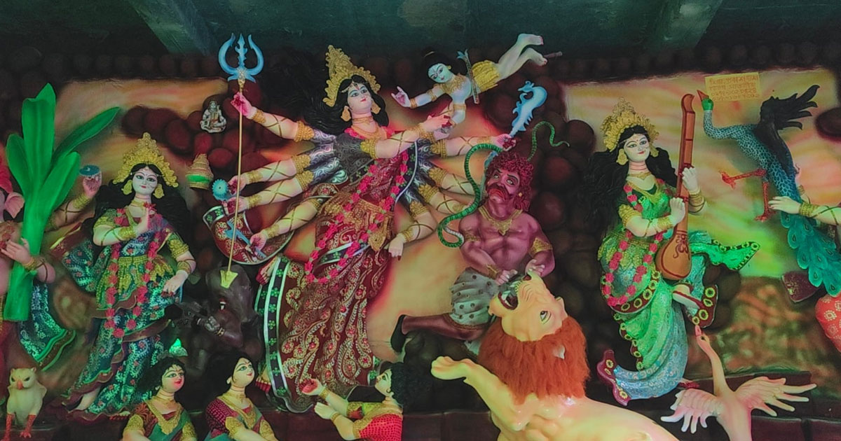 বাগেরহাটে ৬১১ পূজামণ্ডপে দুর্গোৎসব, জোরদার নিরাপত্তা