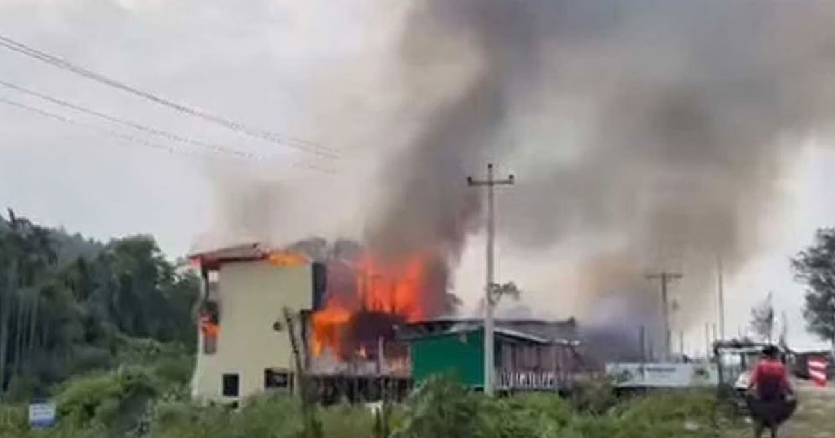 কক্সবাজারে রিসোর্টে আগুন, ৬ পর্যটকের মৃত্যু