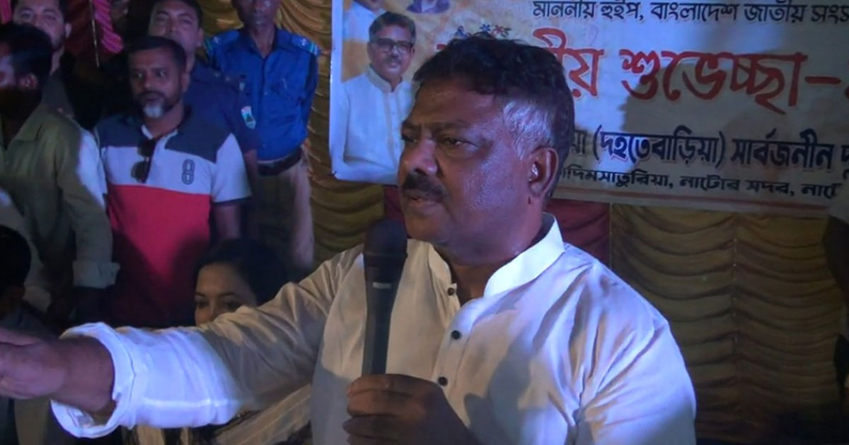 প্রধানমন্ত্রী বলেছেন হিন্দুদের নিরাপত্তার দায়িত্ব আমাদের: দুলু