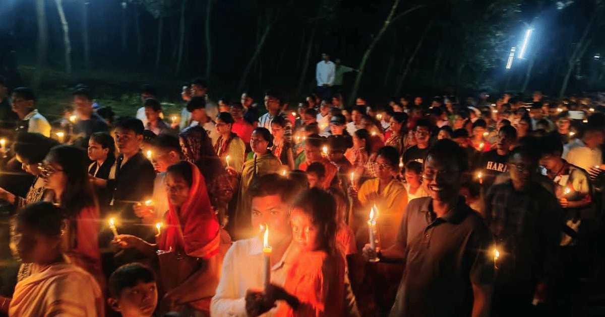 শেরপুরে তীর্থযাত্রীর মিলনমেলায়  আলোকিত হলো মা’ ফাতেমা রাণীর তীর্থোৎসবে