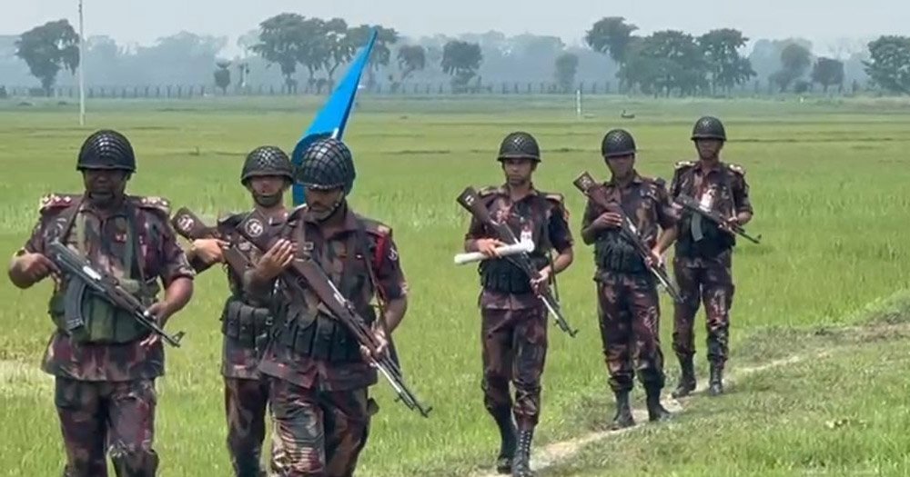 চামড়া পাচাররোধে সীমান্তে কঠোর অবস্থানে বিজিবি