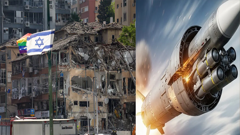 ইরানের ওয়ারহেডযুক্ত ক্ষেপণাস্ত্র হামলায় দিশেহারা ইসরায়েল