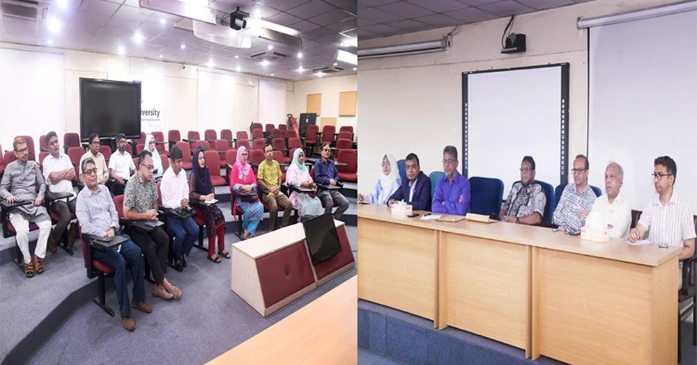 ডাকসু ও হল সংসদ নির্বাচন : রিটার্নিং কর্মকর্তাদের সঙ্গে হল প্রভোস্টদের বৈঠক