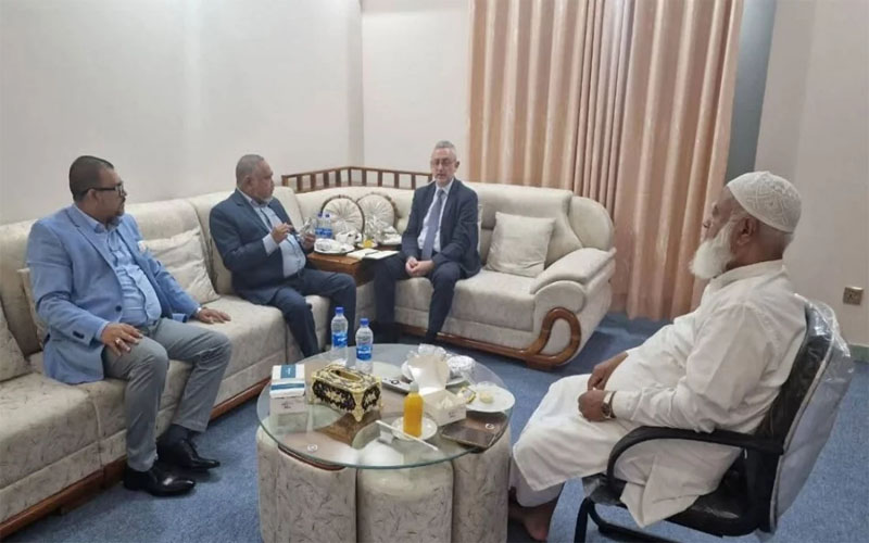 ইউরোপীয় ইউনিয়ন রাষ্ট্রদূতের সঙ্গে জামায়াতের আমিরের বৈঠক