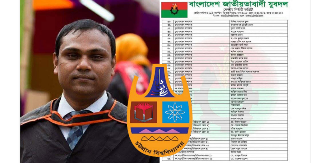 যুক্তরাজ্য যুবদলের নেতৃত্বে চবি ছাত্রদলের জ্যেষ্ঠ সহ-সভাপতি আব্দুল কাইয়ুম